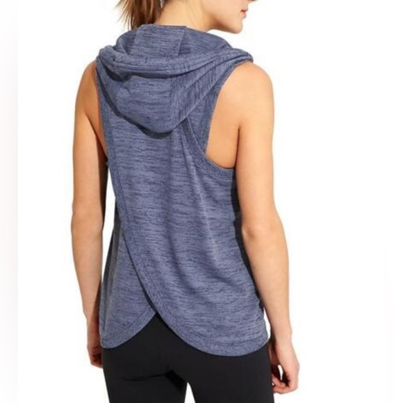 Athleta Blissful Balance Full Zip Activewear Vest, Hooded, Size S - Picture 1 of 8